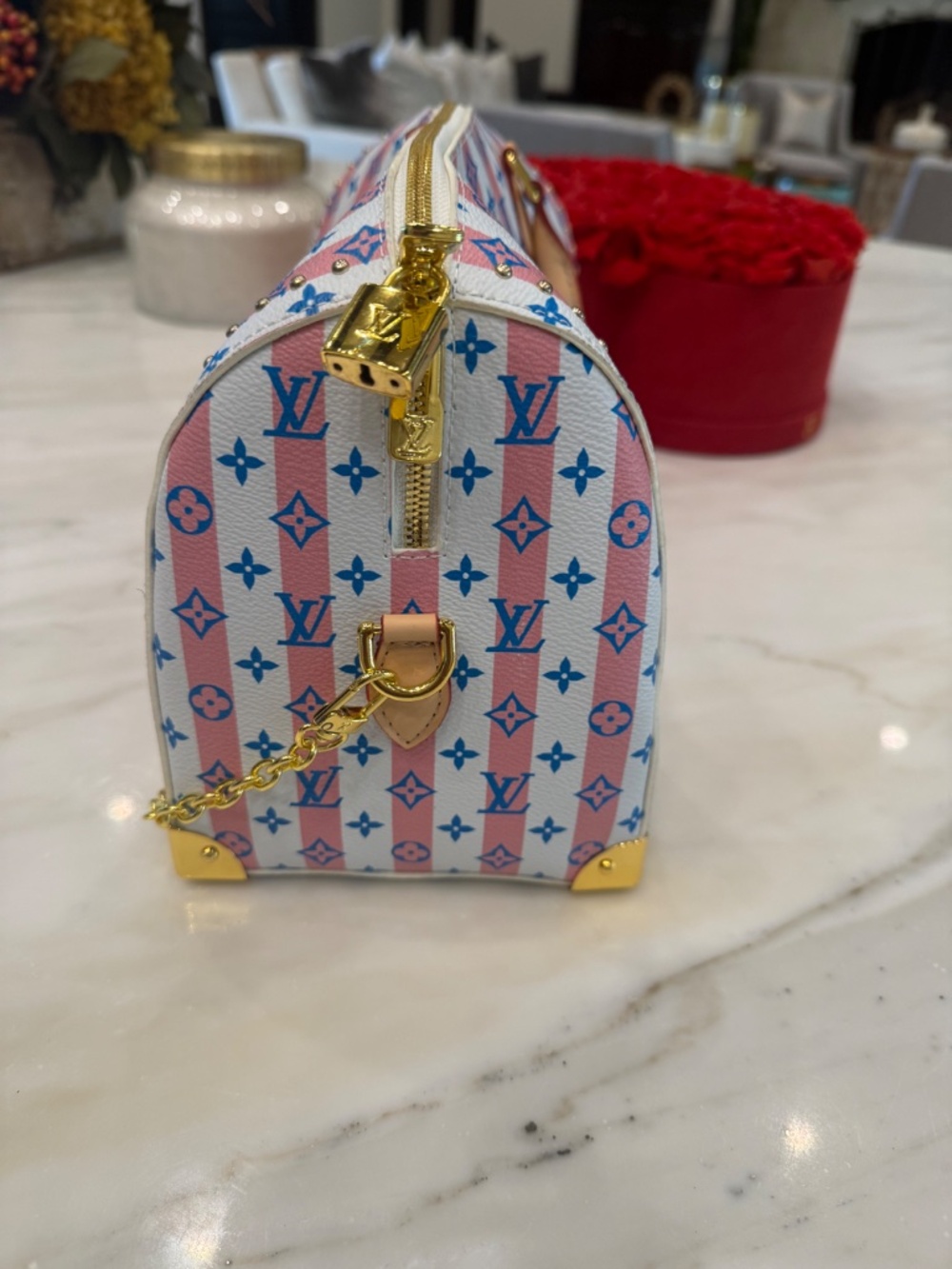 FULL SET !! Fashionable Monogram Bag Beautiful bright colors - Picture 6 of 10